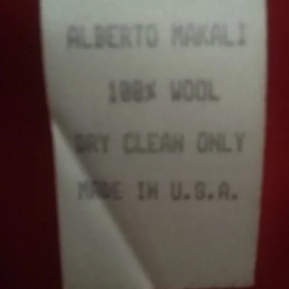 ALBERTO MAKALI VINTAGE BLAZER - Picture 8 of 10